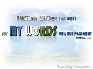 Matthew 24:35